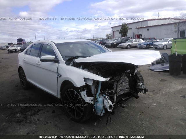 1FAHP2H81HG112626 - 2017 FORD TAURUS SEL WHITE photo 1