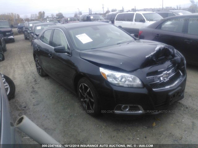 1G11F5RR6DF105381 - 2013 CHEVROLET MALIBU 2LT BLACK photo 1