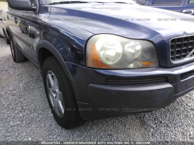 YV1CN59H841109109 - 2004 VOLVO XC90 BLUE photo 6