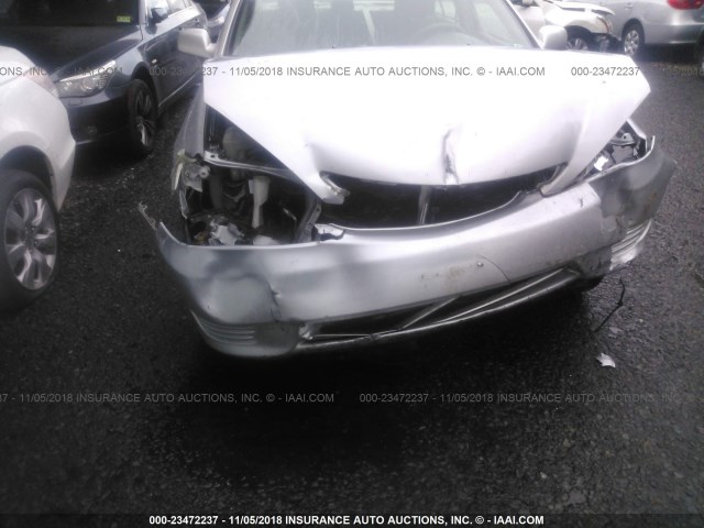 4T1BE32KX5U517425 - 2005 TOYOTA CAMRY LE/XLE/SE SILVER photo 6