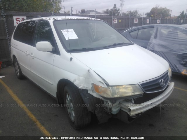 5FNRL18932B053626 - 2002 HONDA ODYSSEY EXL WHITE photo 1