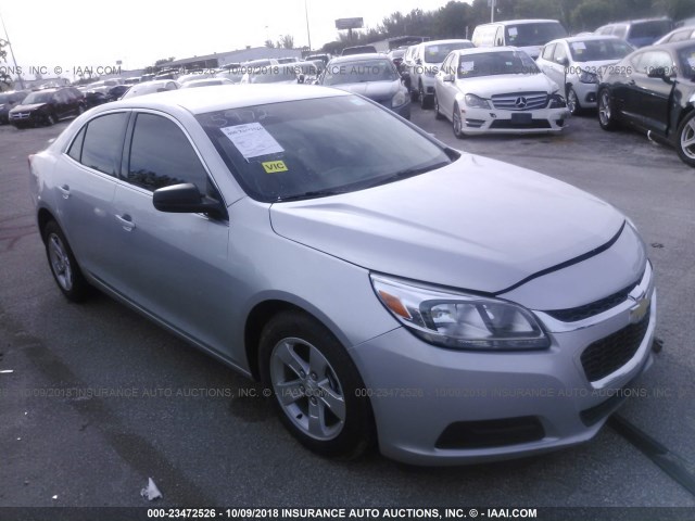 1G11A5SL0FF305972 - 2015 CHEVROLET MALIBU LS SILVER photo 1
