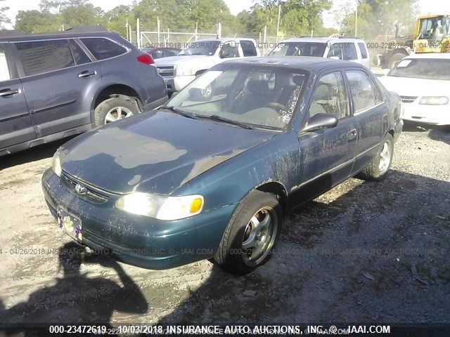 1NXBR12E8YZ366771 - 2000 TOYOTA COROLLA VE/CE/LE BLUE photo 2