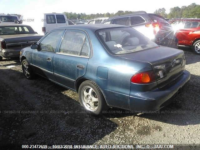 1NXBR12E8YZ366771 - 2000 TOYOTA COROLLA VE/CE/LE BLUE photo 3