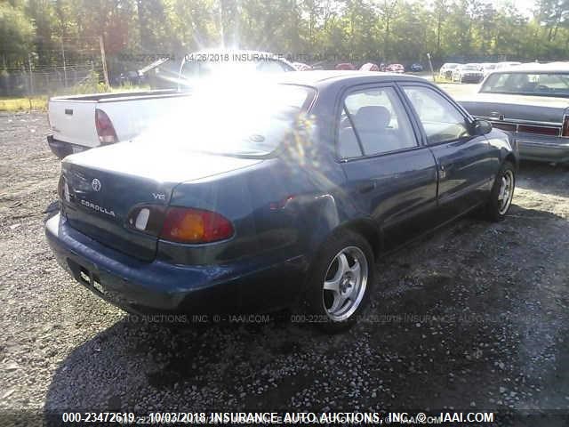 1NXBR12E8YZ366771 - 2000 TOYOTA COROLLA VE/CE/LE BLUE photo 4