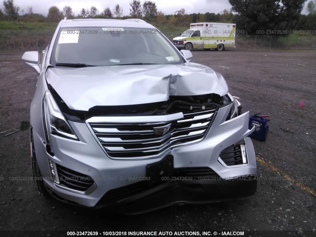 1GYKNFRS5JZ120787 - 2018 CADILLAC XT5 PREMIUM LUXURY SILVER photo 6