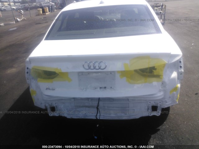 WAUGUGFF9H1033329 - 2017 AUDI A3 PREMIUM PLUS WHITE photo 6