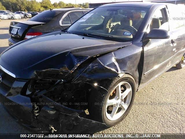 5NPEU46F57H208191 - 2007 HYUNDAI SONATA SE/LIMITED BLUE photo 6