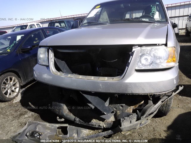 1FMFU16L73LB07129 - 2003 FORD EXPEDITION XLT SILVER photo 6