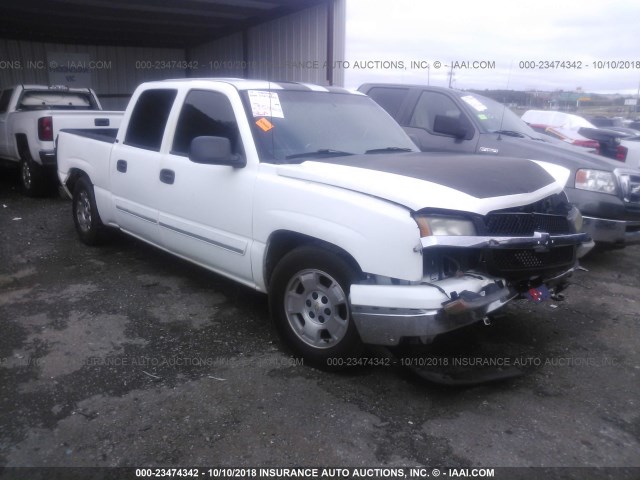 2GCEC13T661152306 - 2006 CHEVROLET SILVERADO C1500 WHITE photo 1