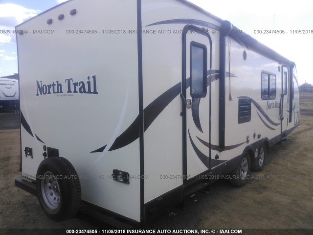 5SFNB3125EE279325 - 2014 HEARTLAND NORTH TRAIL  白色 照片 4
