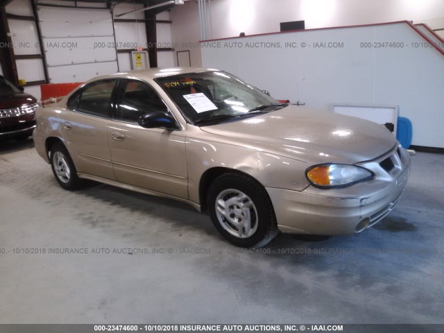 1G2NE52E85M118556 - 2005 PONTIAC GRAND AM SE GOLD photo 1