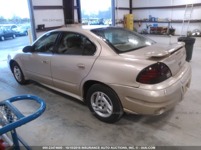 1G2NE52E85M118556 - 2005 PONTIAC GRAND AM SE GOLD photo 3