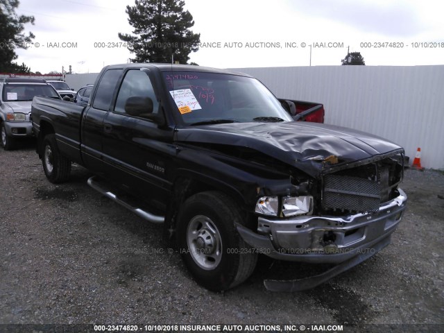 1B7KC236X1J502067 - 2001 DODGE RAM 2500 BLACK photo 1