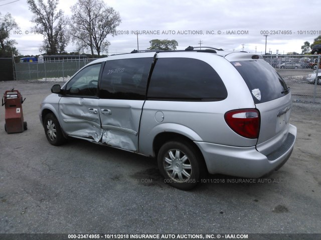 2C4GP54L75R504957 - 2005 CHRYSLER TOWN & COUNTRY TOURING SILVER photo 3