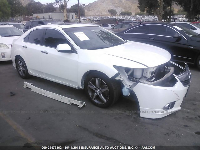 JH4CU2F87CC018653 - 2012 ACURA TSX SE WHITE photo 1