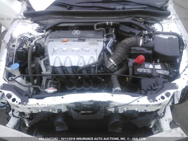 JH4CU2F87CC018653 - 2012 ACURA TSX SE WHITE photo 10