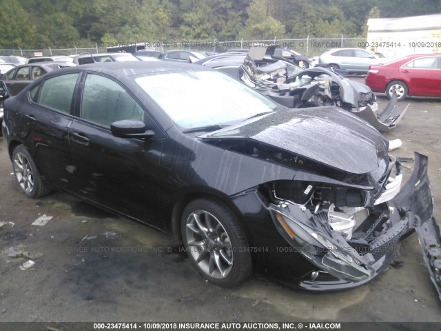 1C3CDFBB1FD201253 - 2015 DODGE DART SXT BLACK photo 1