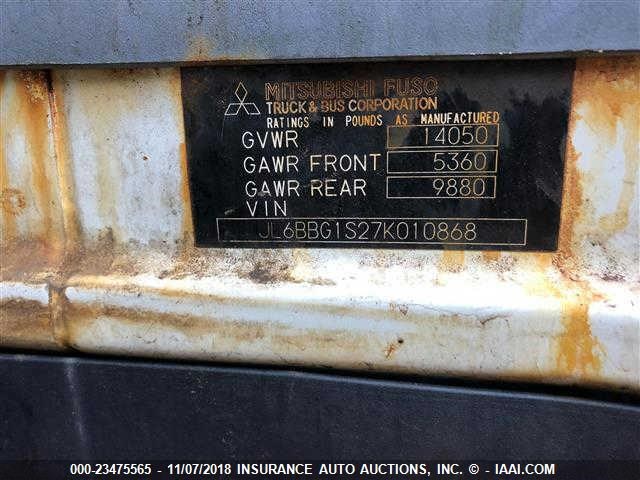 JL6BBG1S27K010868 - 2007 MITSUBISHI FUSO TRUCK FE 84D Unknown photo 8