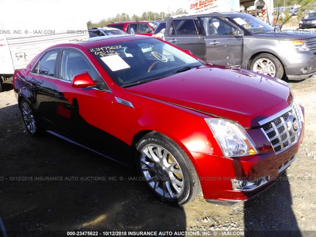 1G6DK5E33D0141889 - 2013 CADILLAC CTS PERFORMANCE COLLECTION RED photo 1
