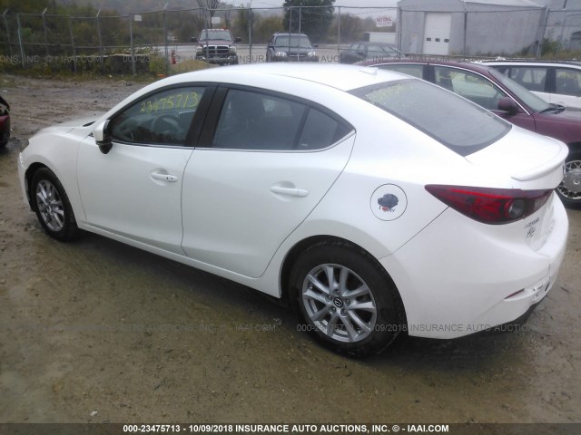 JM1BM1V75E1113565 - 2014 MAZDA 3 TOURING WHITE photo 3