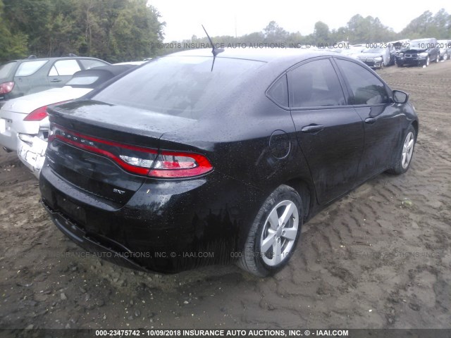 1C3CDFBB8FD173547 - 2015 DODGE DART SXT BLACK photo 4