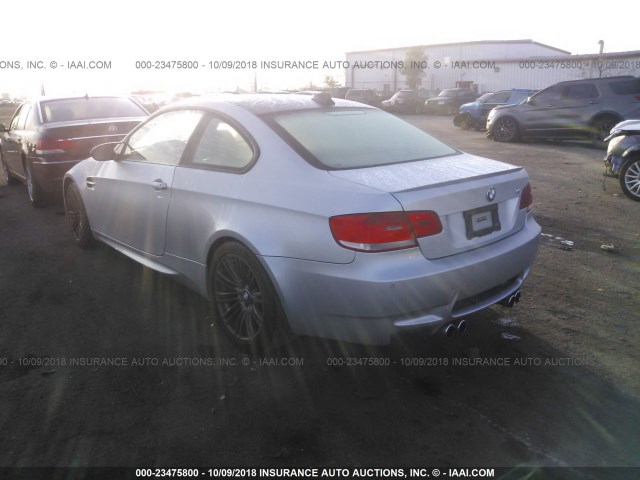 WBSWD93598PY41613 - 2008 BMW M3 Light Blue photo 3