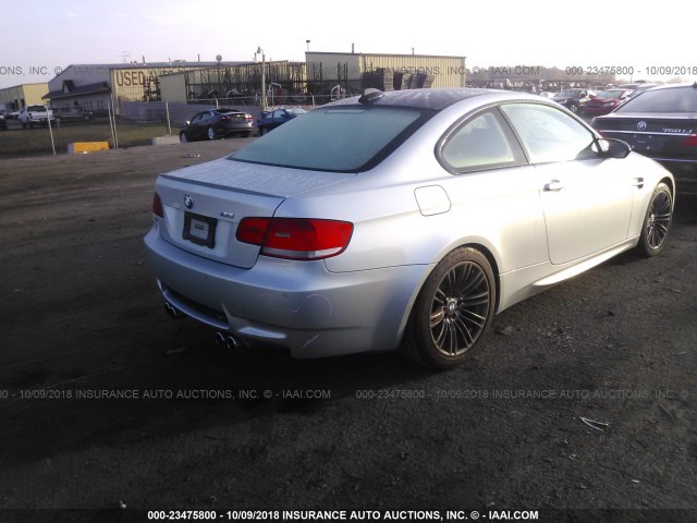 WBSWD93598PY41613 - 2008 BMW M3 Light Blue photo 4