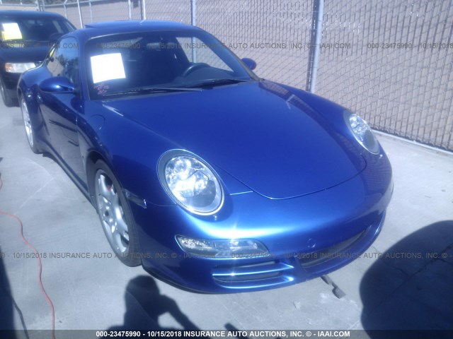 WP0AB29986S743224 - 2006 PORSCHE 911 CARRERA S BLUE photo 1