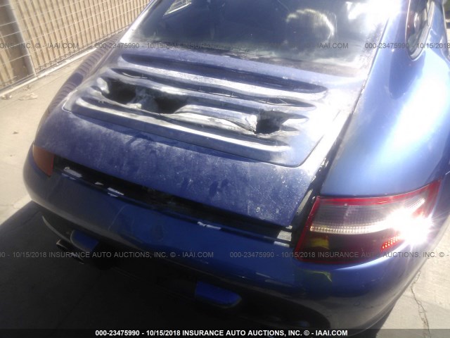 WP0AB29986S743224 - 2006 PORSCHE 911 CARRERA S BLUE photo 6