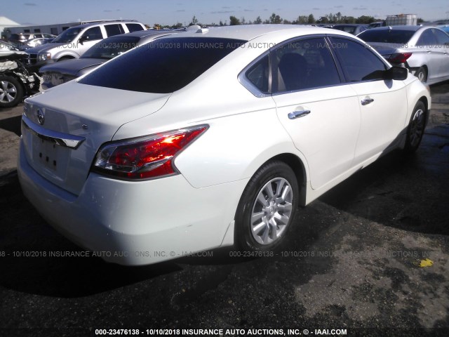 1N4AL3AP9FN389408 - 2015 NISSAN ALTIMA 2.5/S/SV/SL Blanco foto 4