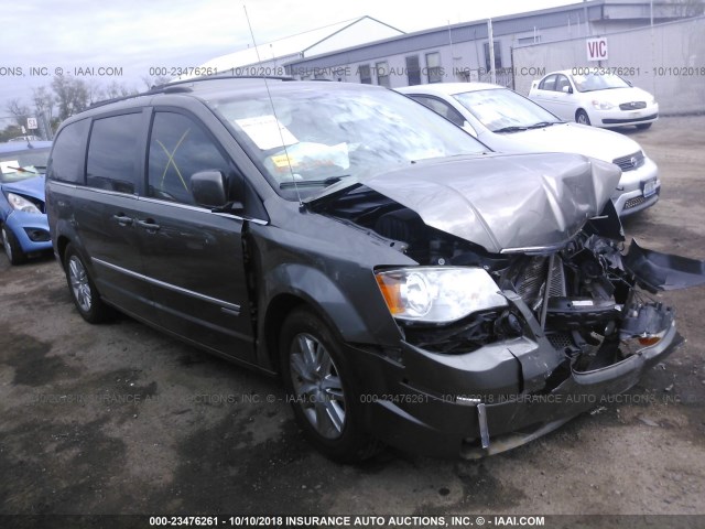 2A4RR5DX2AR286372 - 2010 CHRYSLER TOWN & COUNTRY TOURING GRAY photo 1