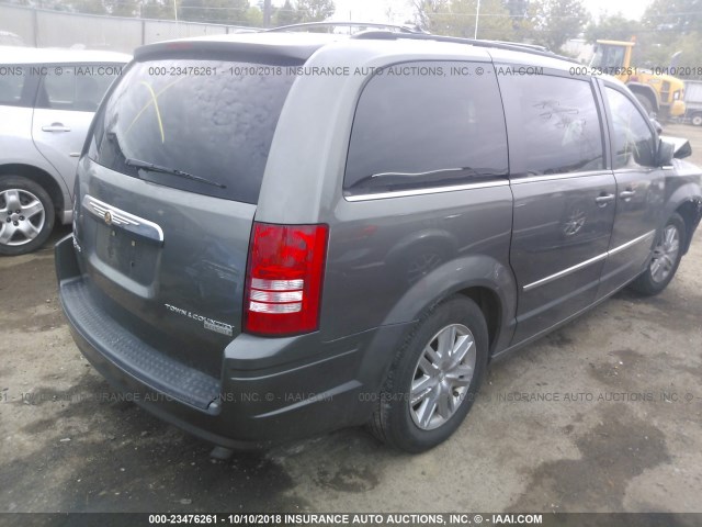 2A4RR5DX2AR286372 - 2010 CHRYSLER TOWN & COUNTRY TOURING GRAY photo 4