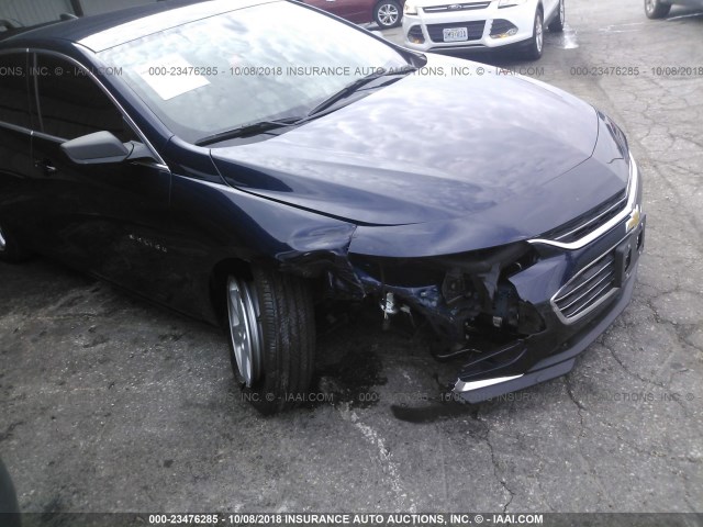1G1ZB5ST9JF166997 - 2018 CHEVROLET MALIBU LS 蓝色 照片 6