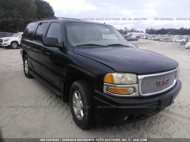 1GKFK66U42J225041 - 2002 GMC DENALI XL K1500 BLACK photo 1