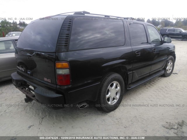 1GKFK66U42J225041 - 2002 GMC DENALI XL K1500 BLACK photo 4