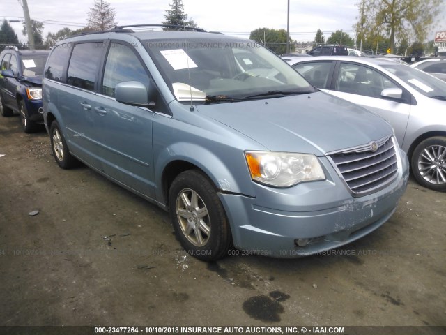 2A8HR54P78R692166 - 2008 CHRYSLER TOWN & COUNTRY TOURING BLUE photo 1