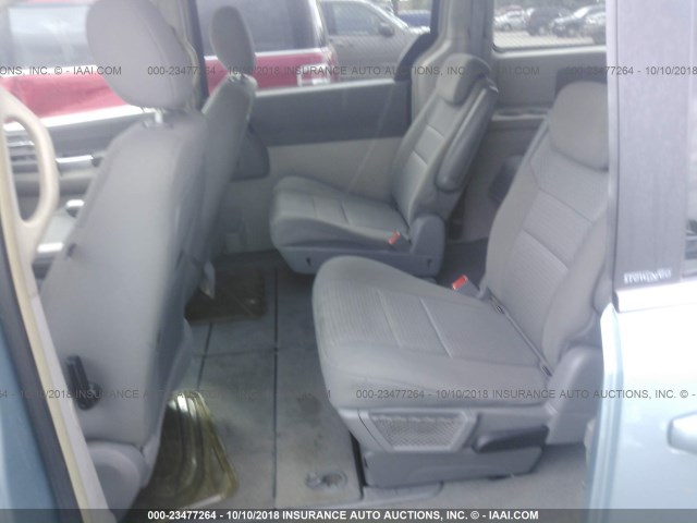 2A8HR54P78R692166 - 2008 CHRYSLER TOWN & COUNTRY TOURING BLUE photo 8