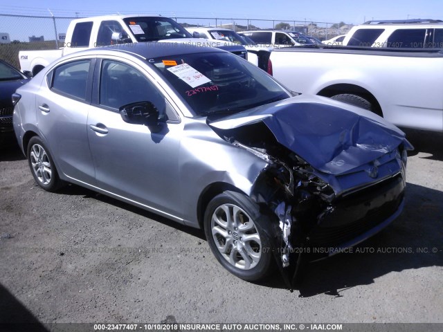 3MYDLBZV6GY121474 - 2016 TOYOTA SCION IA SILVER photo 1