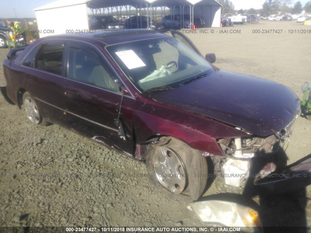 4T1BF28B23U283549 - 2003 TOYOTA AVALON XL/XLS BURGUNDY photo 1