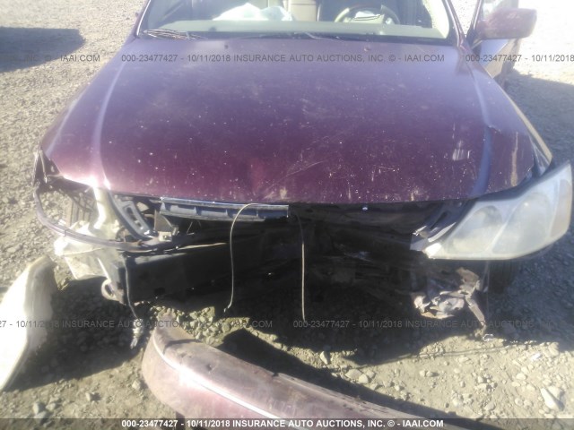 4T1BF28B23U283549 - 2003 TOYOTA AVALON XL/XLS BURGUNDY photo 6