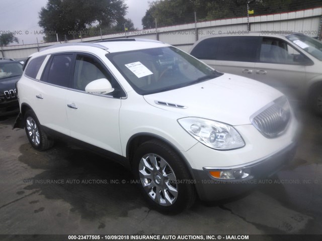 5GAKRDED5CJ316754 - 2012 BUICK ENCLAVE WHITE photo 1