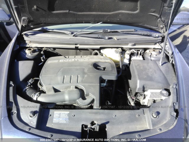 1G1ZH57B994100858 - 2009 CHEVROLET MALIBU 1LT 蓝色 照片 10