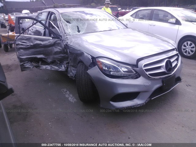 WDDHF5KB3FB124649 - 2015 MERCEDES-BENZ E 350 GRAY photo 1