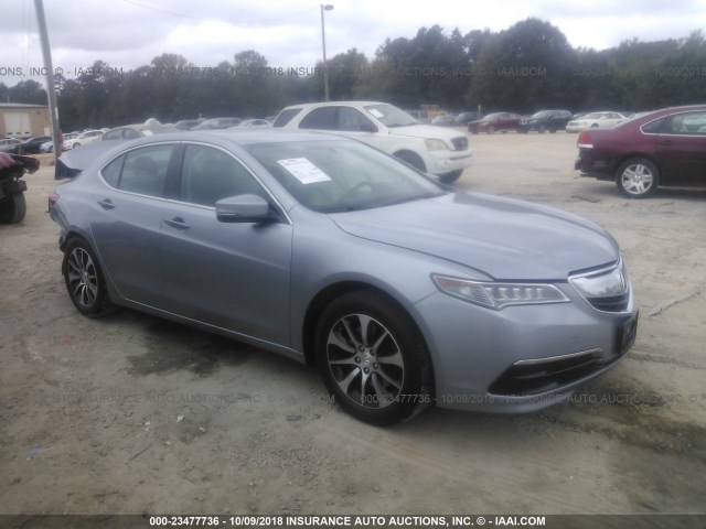 19UUB1F33FA002347 - 2015 ACURA TLX GRAY photo 1