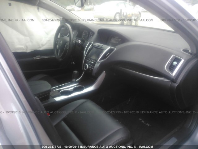 19UUB1F33FA002347 - 2015 ACURA TLX GRAY photo 5