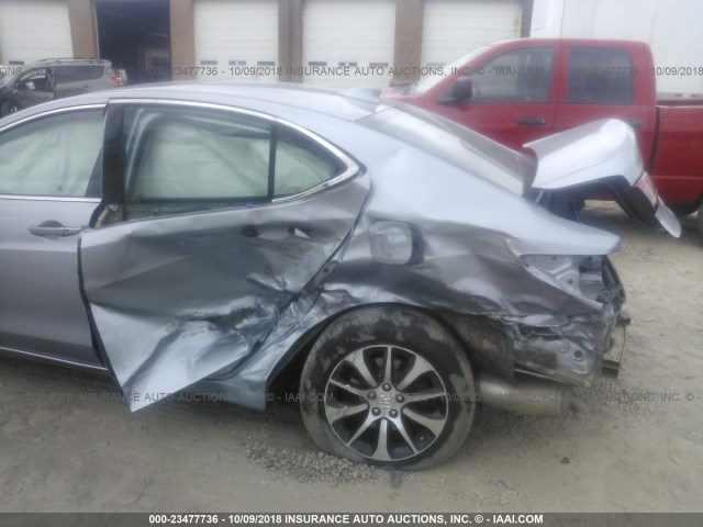 19UUB1F33FA002347 - 2015 ACURA TLX GRAY photo 6