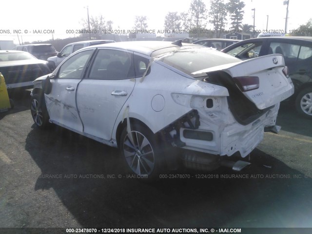 5XXGV4L27GG049838 - 2016 KIA OPTIMA SXL WHITE photo 3