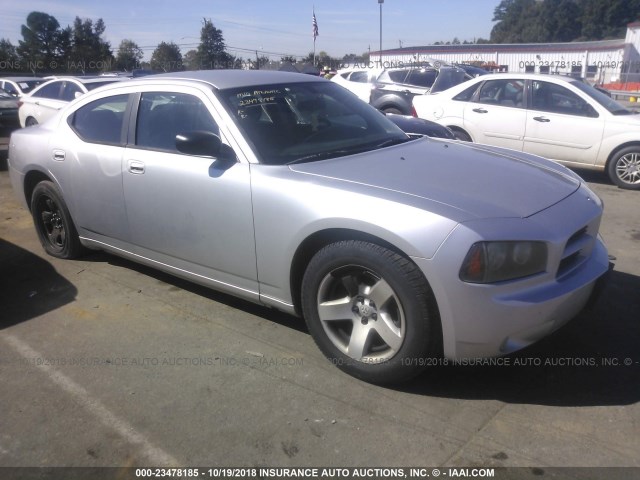 2B3KA43H06H453524 - 2006 DODGE CHARGER SE/SXT SILVER photo 1