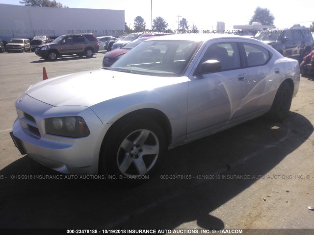 2B3KA43H06H453524 - 2006 DODGE CHARGER SE/SXT SILVER photo 2